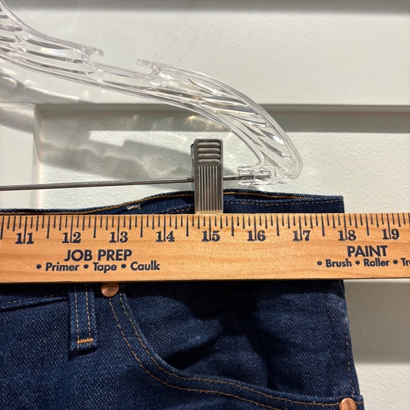 Wrangler Cowboy Cut 13MWZ Jeans Men's 36x34 Dark Wash Blue - Picture 10 of 12